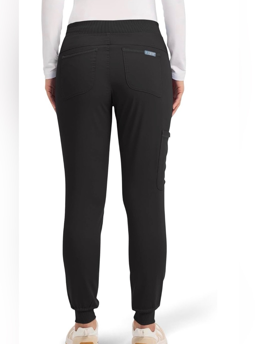 Women’s Black Jogger Scrub Pants